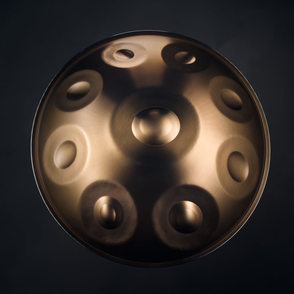 C Ashakiran 17 Handpan · Ember Steel · Ayasa Instruments