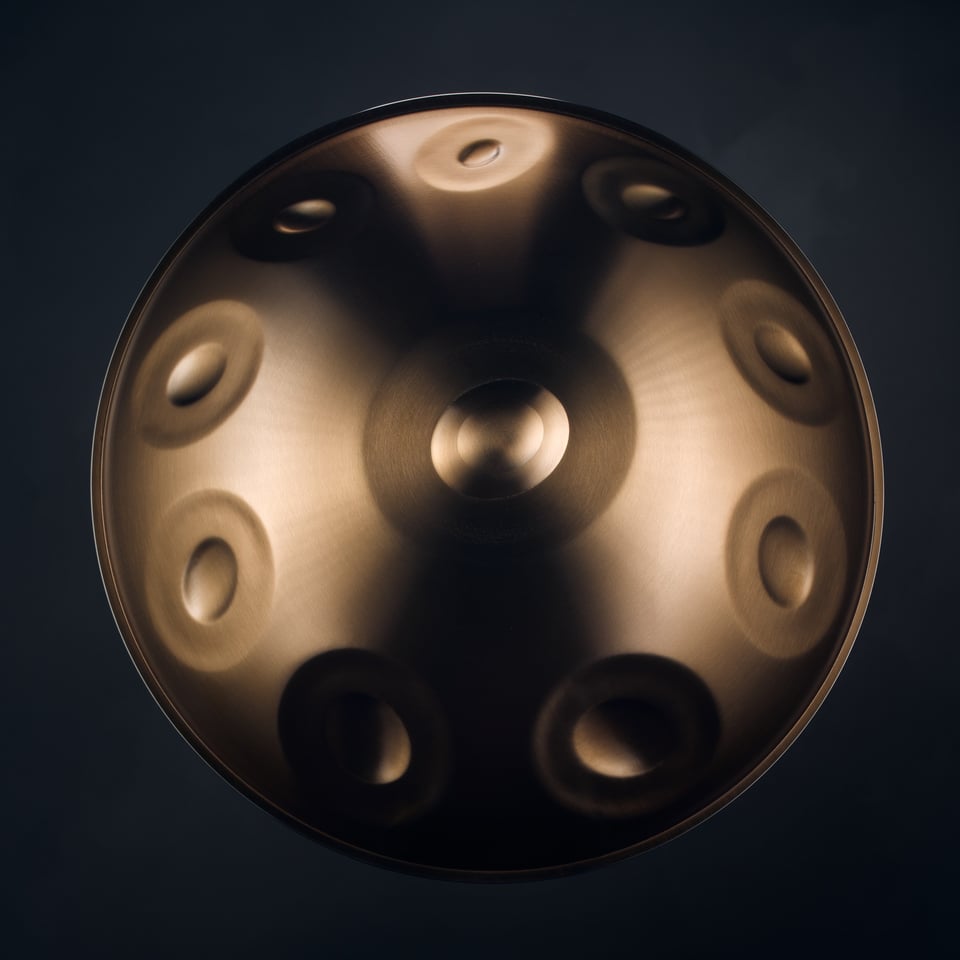 D Kurd 12 Handpan · Ember Steel · Ayasa Instruments