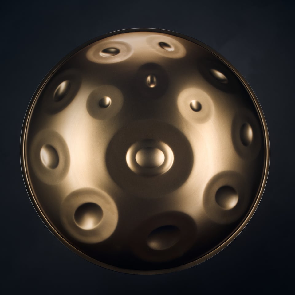 D Kurd 19 Handpan · Ember Steel · Ayasa Instruments