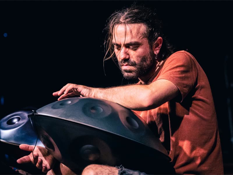 Gabriele Pollina, handpan artist