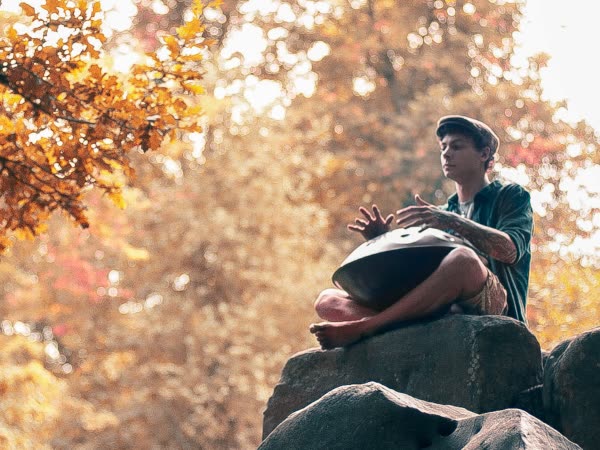 Marcel Hutter, handpan artist