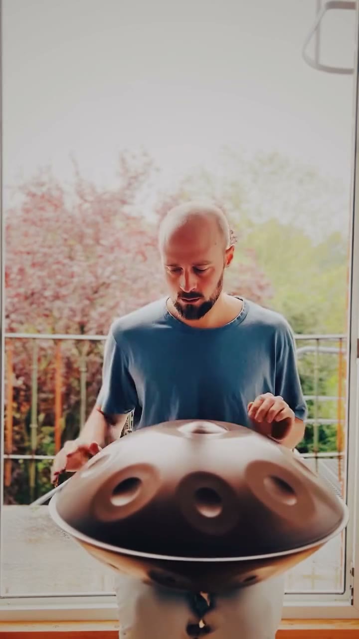 C Ashakiran 17 Handpan · Ember Steel · Ayasa Instruments