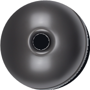 Nitrided DC04 bottom shell with port