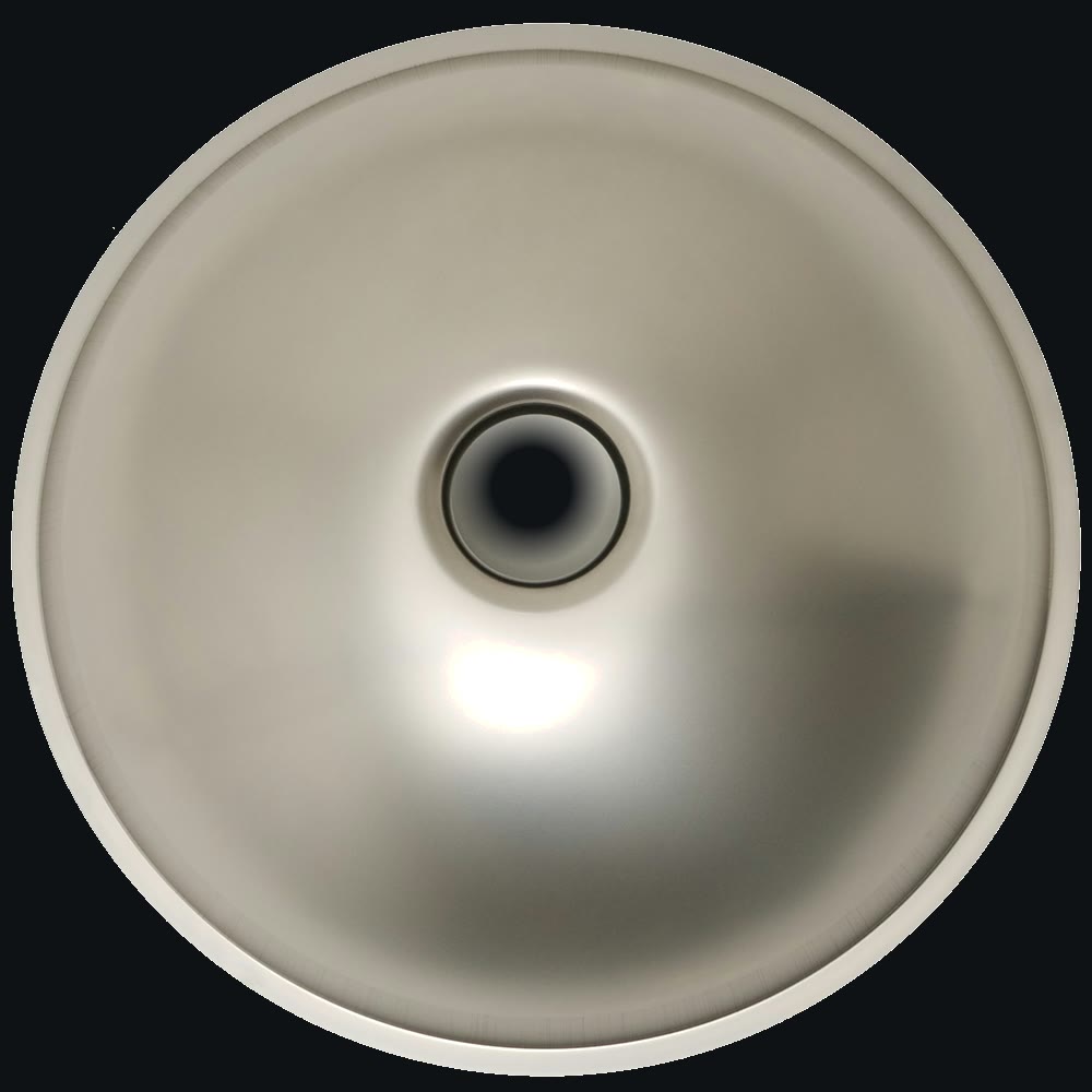 Raw stainless bottom shell with port