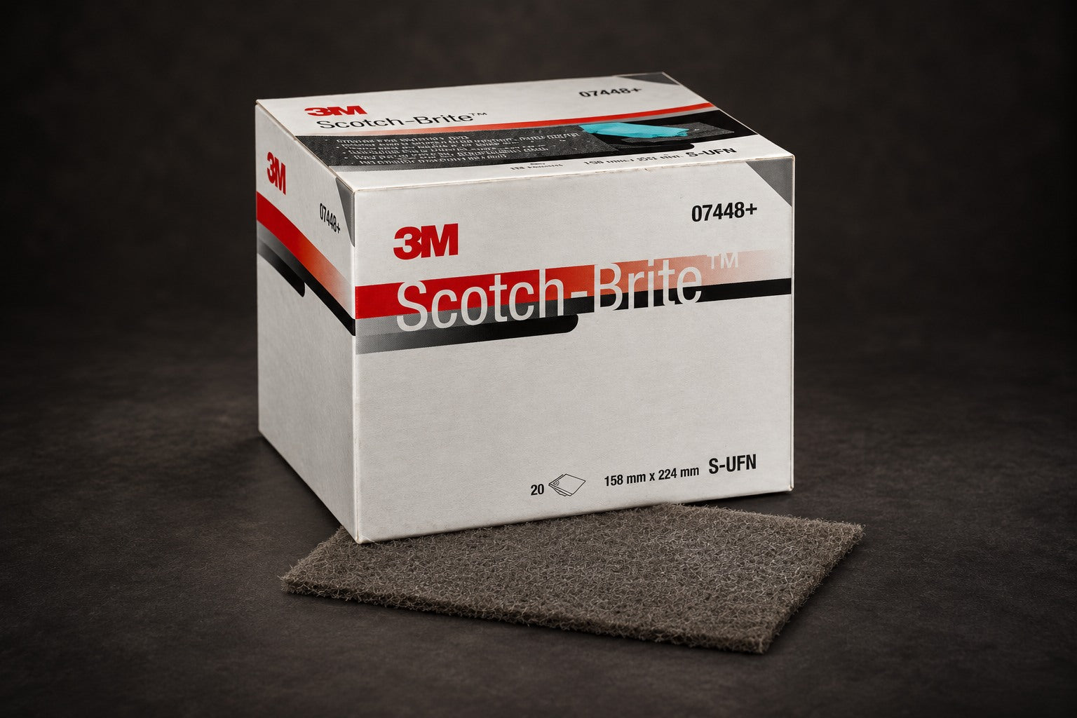 Box of twenty 3M Scotchbrite ultrafine pads