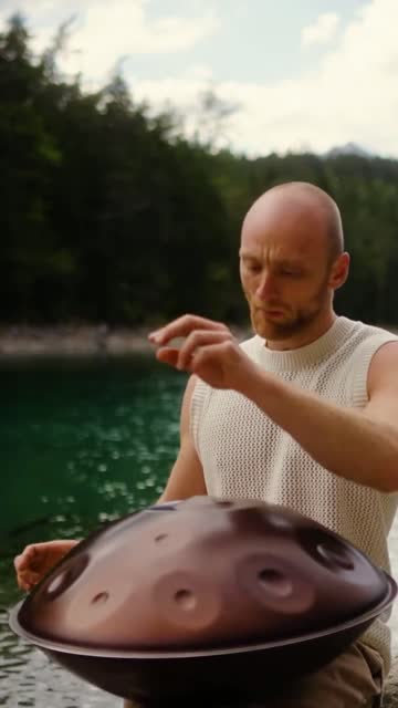 D Aegean 18 Handpan · Ember Steel · Ayasa Instruments