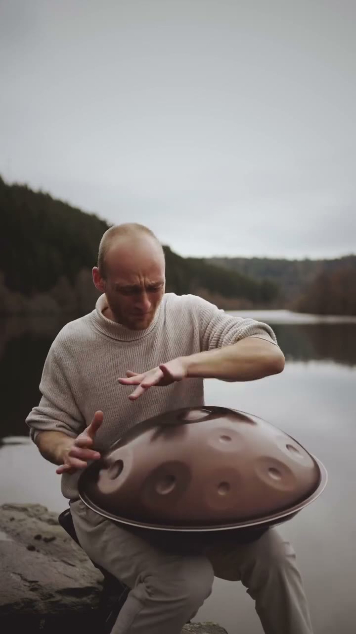 D Aegean 18 Handpan · Ember Steel · Ayasa Instruments