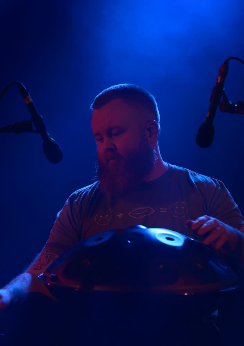 Dan Mulqueen, handpan artist