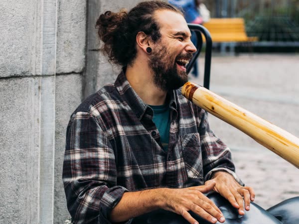 Philippe Gagné, handpan artist